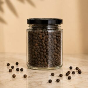 Canela Earth Single Origin Malabar Black Pepper – 9mm Premium Whole Berry (100g)